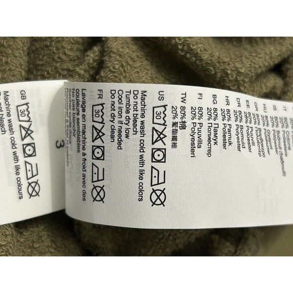 Billabong Women’s After Surf Green Camo Sweatshirt New Without Tags Size Small - Picture 7 of 11